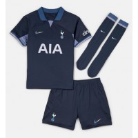 Billiga Tottenham Hotspur Brennan Johnson #22 Barnkläder Borta fotbollskläder till baby 2023-24 Kortärmad (+ Korta byxor)